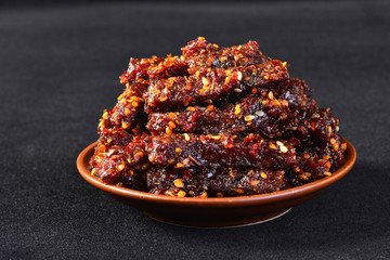 麻辣牛肉條高清圖