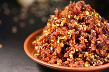 燈影牛肉絲高清圖