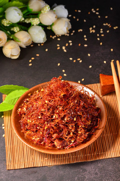 燈影牛肉絲高清圖