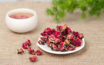玫瑰花茶