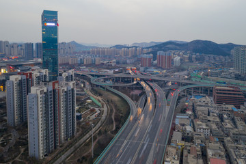 濟(jì)南英雄山路立交橋09
