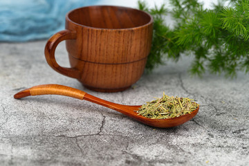 迷迭香花茶