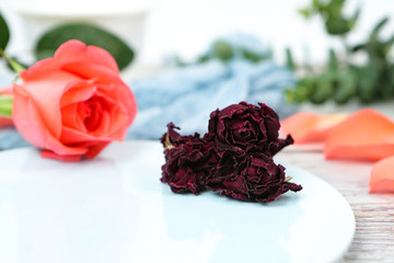 玫瑰花茶