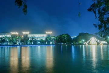 福州西湖夜景