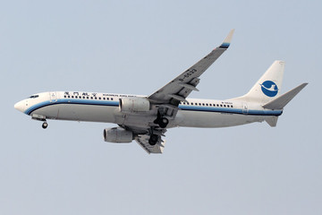 廈門航空飛機降落