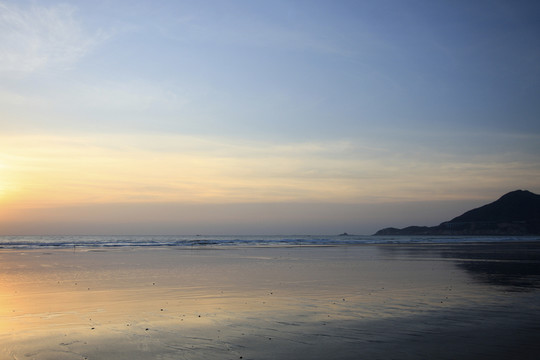 東山島海邊日出