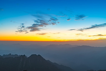 黃山日出