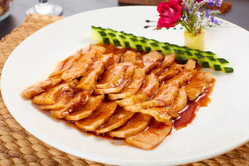 中式菜食物