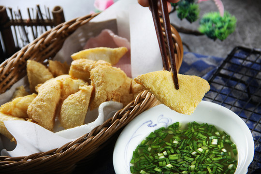 干炸豆腐腦