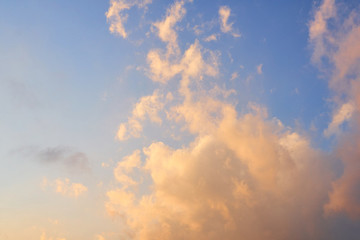 晚霞天空