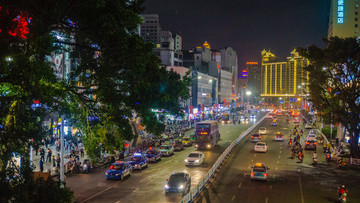 朝陽(yáng)廣場(chǎng)夜景