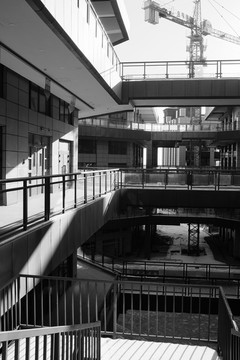 黑白建筑