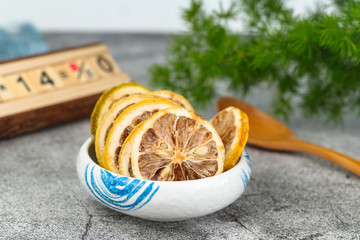 干檸檬片