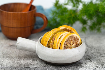 干檸檬片
