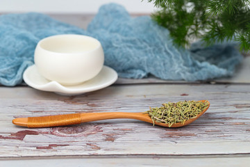 迷迭香花茶