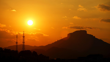 夕陽黃昏風(fēng)景