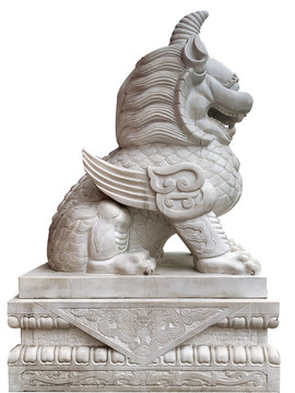 獨(dú)角獸雕塑