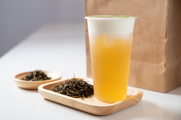芝士綠妍茶