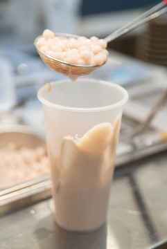芋泥波波茶