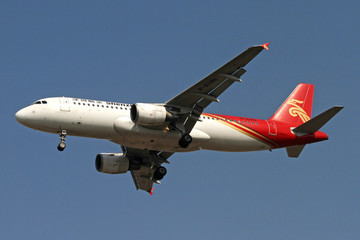 深圳航空飛機(jī)降落