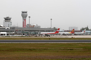 合肥駱崗機場全景
