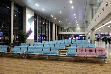 上海浦東機場二號航站樓內(nèi)景