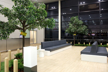 上海浦東機場二號航站樓內(nèi)景