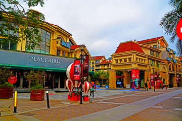 深圳大梅沙奧特萊斯街景