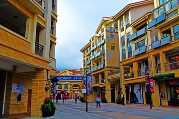 深圳大梅沙奧特萊斯街景