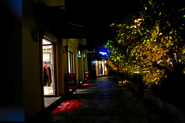 大梅沙奧特萊斯夜景