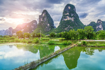 桂林陽朔山水風(fēng)光