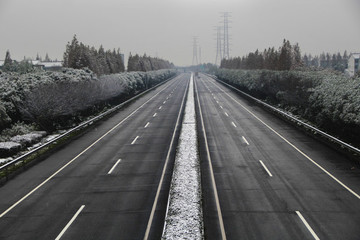 路面風雪