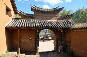 古鎮(zhèn)牌樓