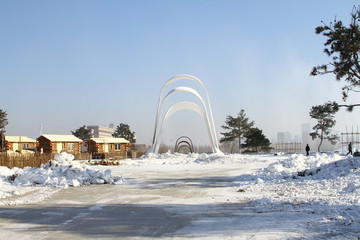 冬季公園