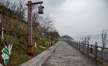 公園仿古路燈