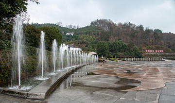 廣場噴泉