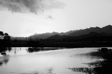 水墨山水意境