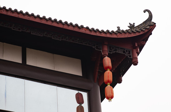 中式建筑屋檐