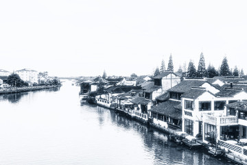 傳統(tǒng)建筑上海古鎮(zhèn)