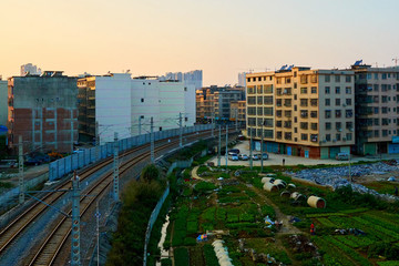 鐵路景色