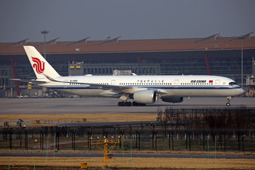 中國(guó)國(guó)際航空公司的飛機(jī)