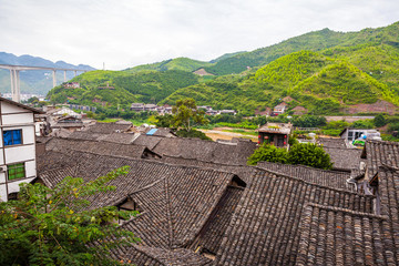 山村磚瓦建筑