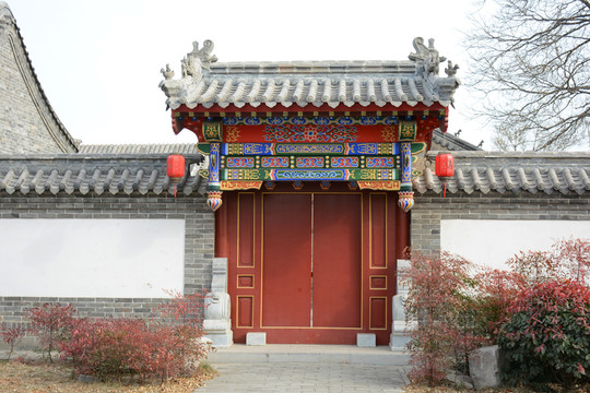 北京四合院門樓