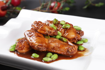 毛豆燒仔雞