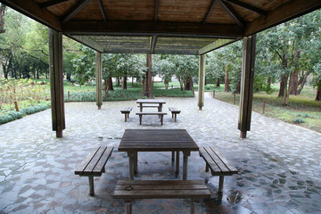 公園涼亭