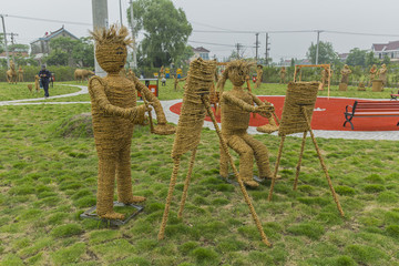 稻草人造型藝術(shù)