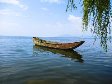 洱海漁船
