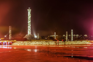 廣場夜景