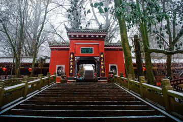 四川雅安蒙頂山