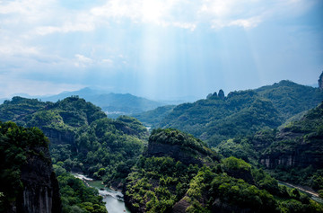 武夷山全景